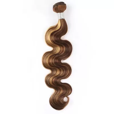 Ishow Hair P4/27 Honey Blonde Body Wave Human Hair Bundles 10-30 Inch