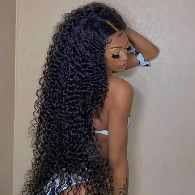 Ishow PPB™ Invisible Knots HD Lace Water Wave Human Hair Wigs Pre Cut Wigs Glueless Wig Pre