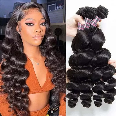 Ishow Brazilian Loose Wave Hair 4 Bundles Deal Ishow Human Hair Extensions