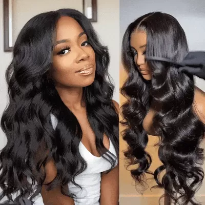 Body Wave 13x6 Lace Front HD Transparent Lace Human Hair Wig (Only For US Orders)