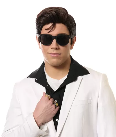 King Of Rock Adult Wig