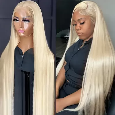 Ishow 613 Blonde Frontal Wig 13x4 HD Lace Front Wig Brazilian Straight Human Hair Wigs