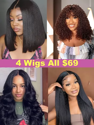 13x4/ 7x5 byebye knots/ 6x4.5 pre cut/ Pre-Bleached/ Pre-Plucked Lace Wigs & body wave V part Wigs 150%-Density