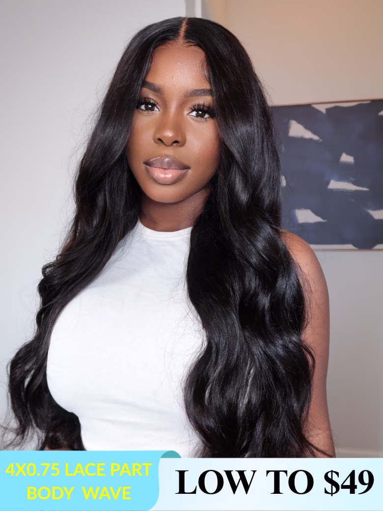 Affordable 5x5 HD Bye Bye Knots Body Wave Pre-cut Lace Wig With Invisi Drawstring
