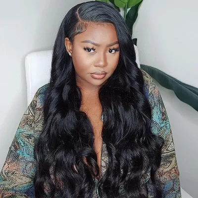 Ready To Wear Custom Wig Body Wave 100% Human Hair HD Lace Front Wigs High Density With