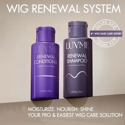 Luvme Hair Care Renewal Kits Shampoo 1.60 Fl Oz + Conditioner 1.60 Fl Oz