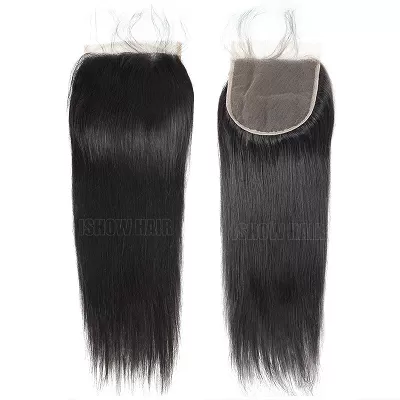 Ishow Hair Straight Hair 5x5 Lace Closure Pre Plucked With Baby Hair