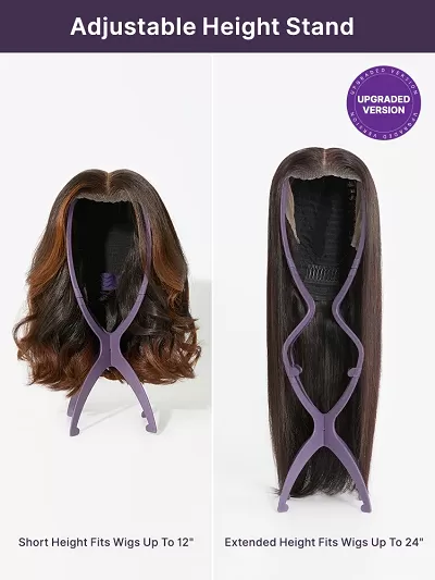 1pc/3pcs Portable Wig Stand Durable Collapsible Wig Holder for All Wig