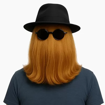 It's Adams Cousin Wig and Glasses