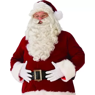 Ultra Premium Santa Wig & Beard Set