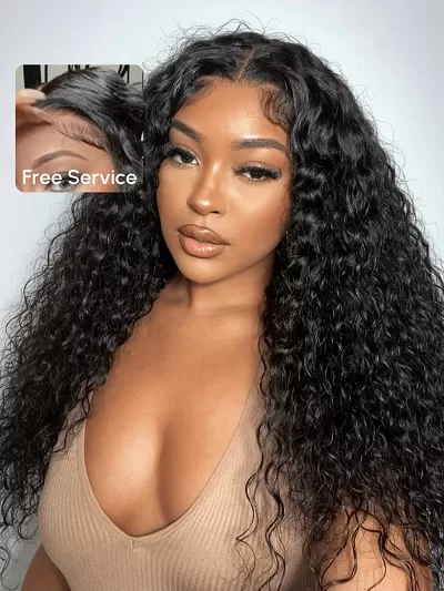 UNice Bye-Bye Knots™ Wig 7x5 Quick Glueless & HD Lace With Free Baby Hair Service Wet & Wavy Water Wave Invisible Knots Wig