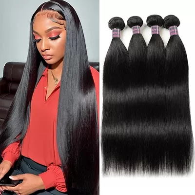 Overnight Shipping Ishow Straight Hair Bundles Human Hair Bundles 4 Bundles